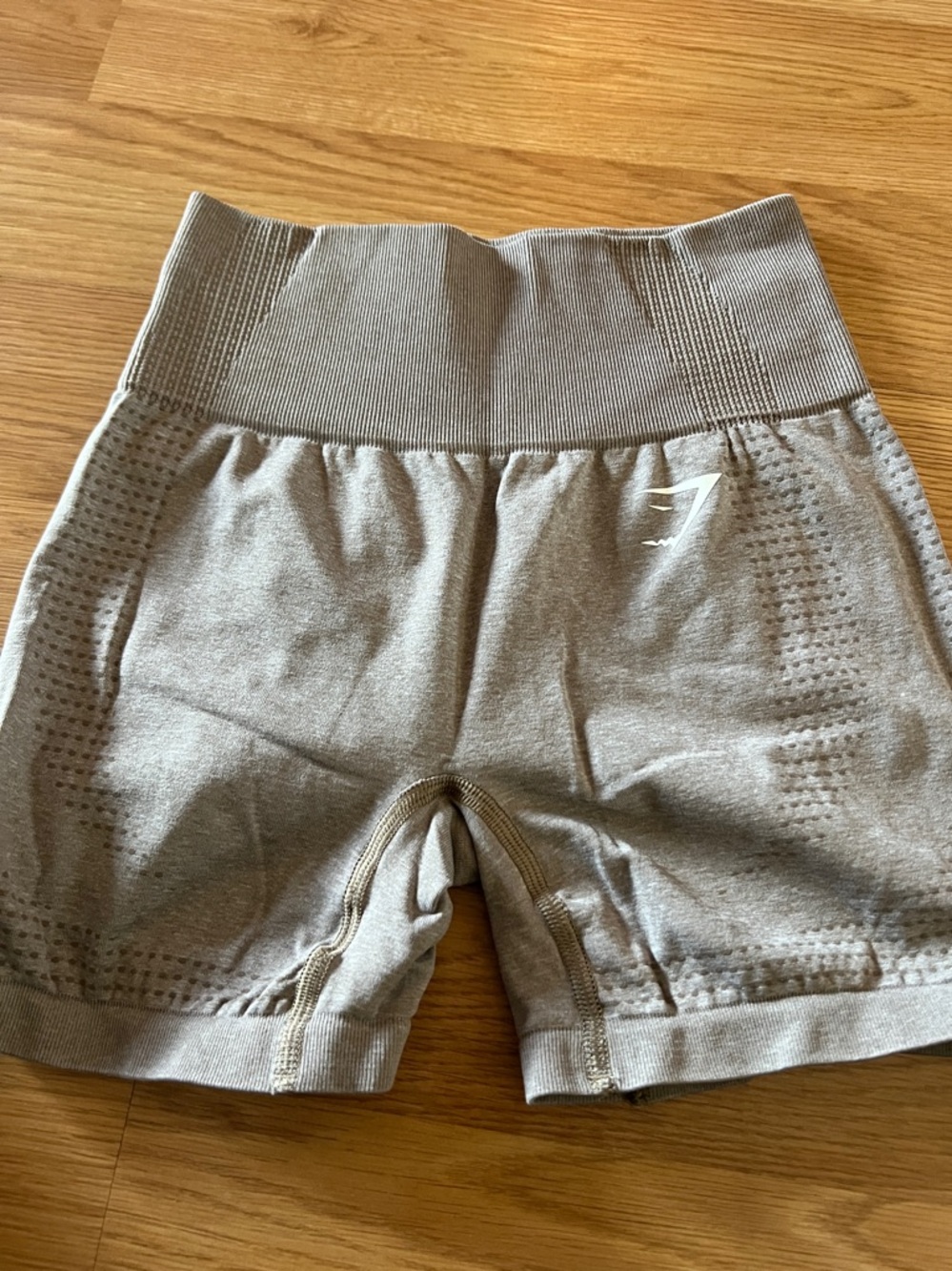 Gymshark vital Seamless High-Waist Shorts - XS grey/brown